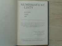 Numismatické listy ročník XXXIII - 1978