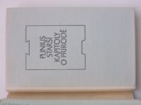 Plinius Starší - Kapitoly o přírodě (1974) Antická knihovna sv. 19