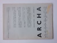 Archa - revue pro literaturu, umění, kulturu a život 6 (1947) ročník XXXI.