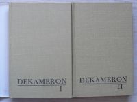 Boccaccio - Dekameron I. II. (1967) 2 svazky, kompletní, slovensky