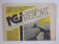 Československý Nei report 1-27 + 2 (1991) ročník II. - chybí č. 1-3, 5, 9, 23-27, celkem 19 čísel