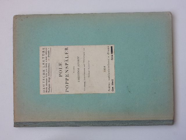Storm - Pole Poppenspäler - Novelle (1936) Sbírka německé četby pro školy ... německy
