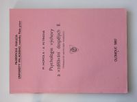 Homola, Petřková - Psychologie výchovy a vzdělávání dospělých II. - Pedagogická psychologie dospělých (1987) skripta