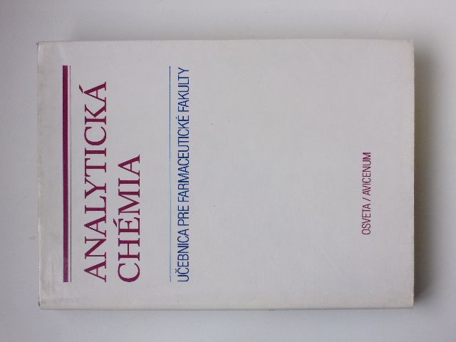 Majer a kol. - Analytická chémia - učebnica pre farmaceutické fakulty (1989) slovensky