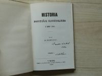 Dohnány - Historia povstaňja slovenkjeho z roku 1848