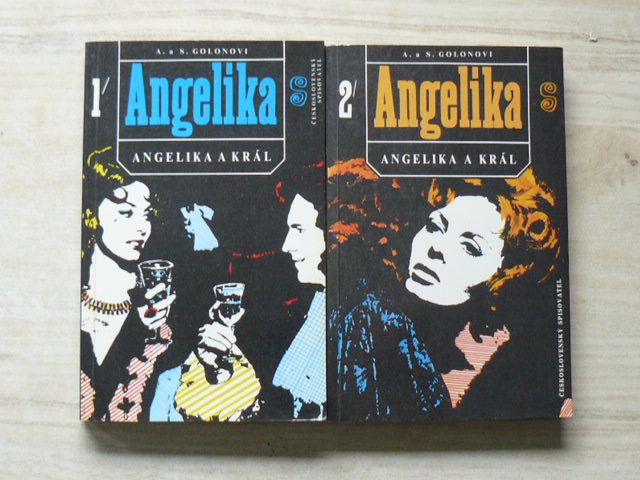 Golonovi - Angelika a král 1,2 (1992) 2 knihy