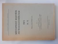 Turek - Místopisný rejstřík obcí Severomoravského kraje - Díl I. A-L + II. M-Ž (1974) 2 knihy
