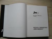Kubín a kol., - Rozvoj energetiky jižní Moravy (1993)