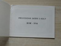VARI DSK-316 - Převodová skříň s koly - Technický popis, Návod k použití, Seznam dílců...