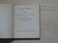 P. Matěj Tanner S. J. - Život P. Antonína Possevina a jeho komentář o věcech moskevských (1941)