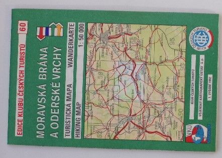 Edice klubu českých turistů 60 - 1 : 50 000 - Moravská brána a Oderské vrchy (1992)