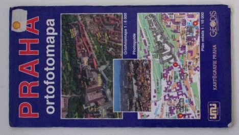 Ortofotomapa 1 : 6 000 plán města 1 : 10 000 - Praha (1999)