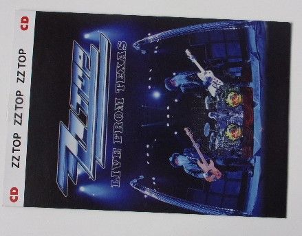 ZZ Top - Live From Texas (2009) CD