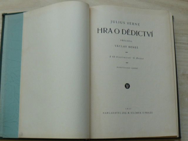 Verne - Hra o dědictví (1927), Lodivod dunajský (1926)