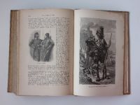 Hellwald - Naturgeschichte des Menschen I-II (1882) 2 knihy - světová kulturní antropologie, německy