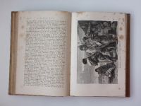 Hellwald - Naturgeschichte des Menschen I-II (1882) 2 knihy - světová kulturní antropologie, německy