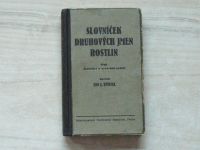 Jan J. Těšitel - Slovníček druhových jmen rostlin (1948)