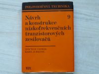 Čermák, Jurkovič -  Návrh a konstrukce nízkofrekvenčních tranzistorových zesilovačů  (1974)