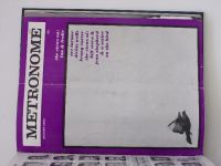 Metronome 1-12 (1960) svázáno dohromady - chybí č. 1-5, celkem 7 čísel