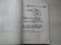 Zetor 2511, 3511, 4511, 3545, 3513, 4611 - Katalog náhradních dílů (1972)