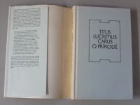 Antická knihovna sv. 12 - Titus Lucretius Carus - O přírodě (1971)