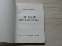 Die Lehre des Faschismus - Doktrína fašismu