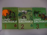  František Flos - Lovci orchidejí 1,2,3 (1970) 3 knihy