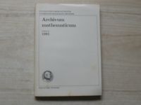 Archivum mathematicum - tomus 27a (1991)
