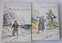 Mrštíkové - Rok na vsi I. a II. (1958) 2 knihy