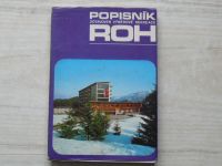 Popisník zotavoven výběrové rekreace ROH (1986)                                       