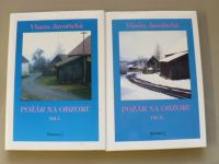 Vlasta Javořická - Požár na obzoru 1 + 2 díl. (1996) 2 knihy