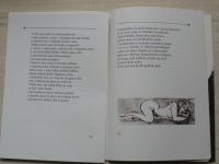 František Lazecký - Zastavení pod jeřabinou (1982) věnování a podpis autora