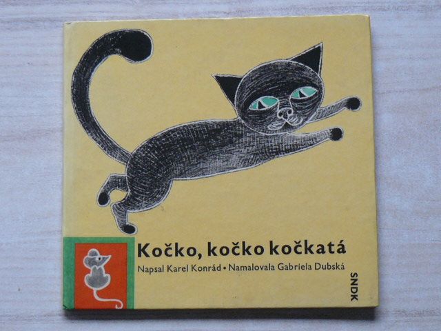 Konrád - Kočko, kočko kočkatá (SNDK 1968) il. Dubská
