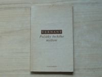 Vernant - Počátky řeckého myšlení (1993)