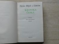 Václav Hájek z Libočan - Kronika česká - výbor historického čtení (1981)