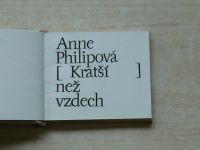 Anne Philipová - Kratší než vzdech (1966)