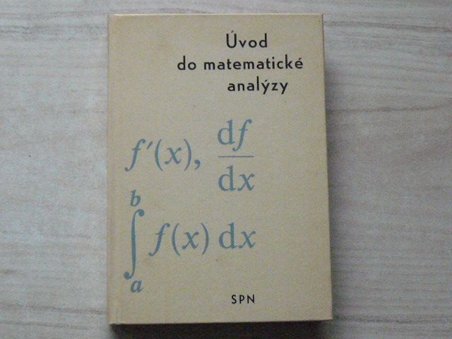 Úvod do matematické analýzy (1970)