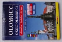 Plán města 1 : 12 000 Olomouc / turistická mapa - Okolí Olomouce 1 : 100 000 (2009)