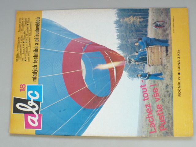 ABC mladých techniků a přírodovědců 18 (1983) ročník XXVII.