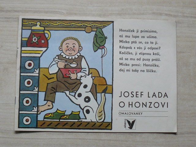 Josef Lada - O Honzovi - Omalovánky (Albatros 1981)