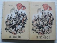 Hugo - Bídníci I. - V. (1924) 5 knih, kompletní