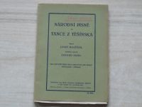 Mojžíšek, Rund - Národní písně a tance z Těšínska (1925)