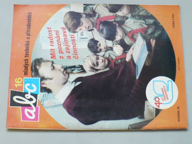 ABC mladých techniků a přírodovědců 16 (1989) ročník XXXIII.