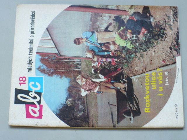 ABC mladých techniků a přírodovědců 18 (1989) ročník XXXIII.