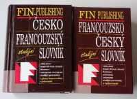 Francouzsko-český a česko-francouzský studijní slovník (1997/1998) 2 knihy