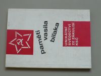  Paměti Vasila Biľaka  II. díl - Unikátní svědectví ze zákulisí KSČ (1991)