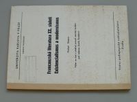 Vladimír Dněprov - Francouzská literatura XX. - Existencialismus a modernismus (1980)