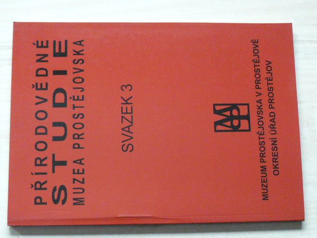 Přírodovědné studie Muzea Prostějovska - Svazek 3 (2000)