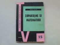 Adolf Vacek - Zopakujme si matematiku (1959) Technický výběr do kapsy 15