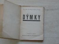 Ilja Erenburg - Dýmky (1924) ob. Teige